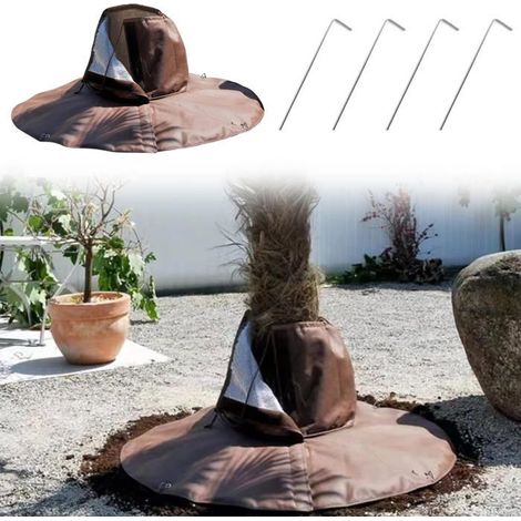 Protection hivernale des plantes, housse d'hivernage pour racines de palmiers, 30x30 cm (1/5)