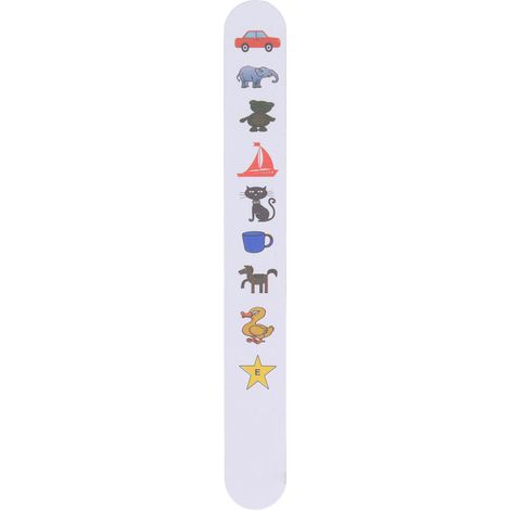 Testeur de Vision Professionnel pour Enfants avec Cartes Colorées et Motifs Animés (1/5)