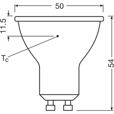 Ampoule ledvance par16 3.7W dimmable 3000K