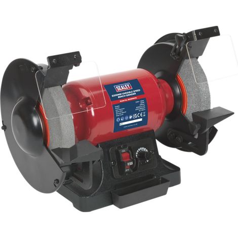 Sealey 200mm Bench Grinder with Variable Speed 550W/230V BG200WVS