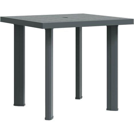 Maison Exclusive - Tavolo da Giardino Verde 80x75x72 cm in Plastica