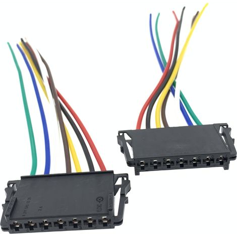 Applicable to the rear light connector and wiring harness of the rear light socket of Mercedes-Benz W204C200C260C300E260E300. (1/5)