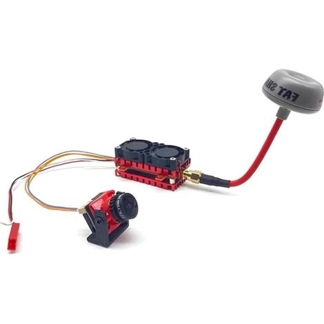 Module Émetteur Analogique Longue Portée avec Caméra 1500TVL 5.8G 48CH 5W VTX pour Transmission Analogique sans 5.8GHZ (1/5)