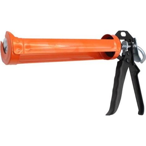 STANFORD pistola silicona standar con muelle , Pistola de silicona con muelle Stanford Gatillo deslizador rápido y ergonómico Para cartuchos tipo estándar Color: Naranj (1/3)