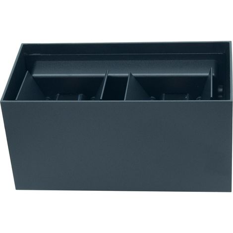 Verstellbare Außenwandleuchte LEO II 4x3W schwarz 4000K ID-8023 Idealed (1/5)