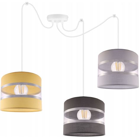 LAMPADA A SOSPENSIONE DA SOFFITTO LAMPADARIO LOFT PARALUME A RAGNO (1/5)