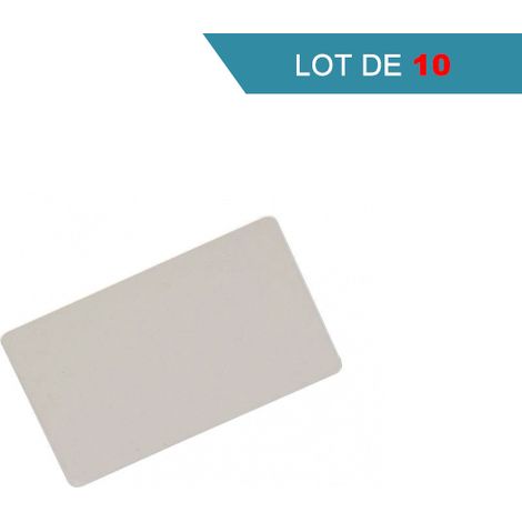 LOT DE 10 Badges de proximité ISO MIFARE 1K 13,56 MHz SEWOSY - SEWOSY