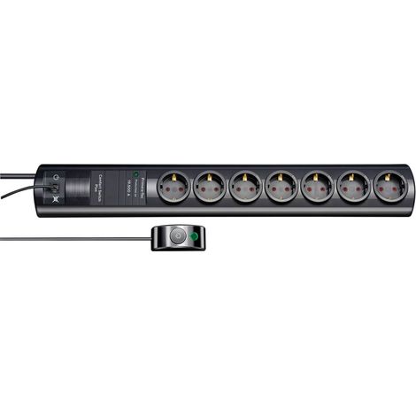 Brennenstuhl Primera-Tec Comfort Switch Plus nero 7 prese (1/4)