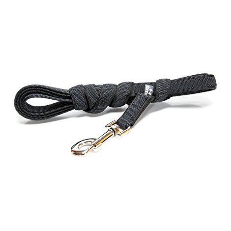 Julius K9 Guinzaglio da Addestramento Nero e Grigio 10 metri (1/4)