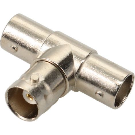 Adaptateur bnc t femelle, bnc en t (1/3)