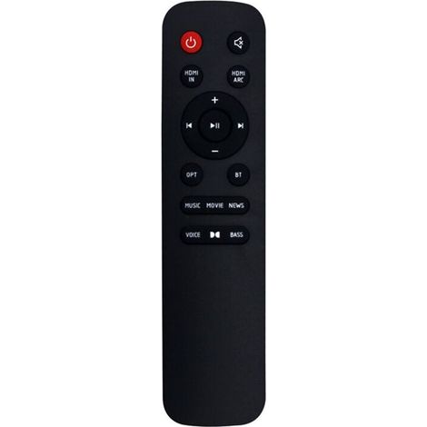 Telecomando di ricambio SB190 per sistema di altoparlanti soundbar SB190 a 2.1 canali per cinema. (1/2)