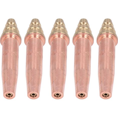 5 Buses de soudage G03-5 pour chalumeau, 5 pièces, embouts de coupe à gaz propane, consommables de torche, compatibles avec séparateur isobare (1/5)
