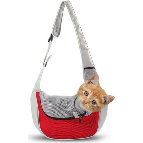 Sac à bandoulière pour animaux de compagnie (1/4)