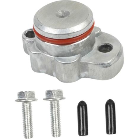 Kit de tapa de tapón de bomba de aceite, tornillos de montaje y herrajes para Yamaha PW50 81-24 hwy