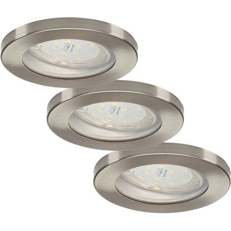 LED Spot encastrable 'Delfan' en aluminium pour salle de bain