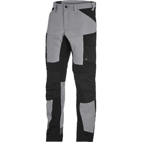 Tamaño De Los Pantalones 52. Fhb Gris / Negro