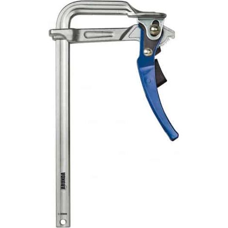 Mafell – Serre-joint rapide à levier 40x14cm – Capacité de serrage 100kg – Compatible avec système ARUNDA – Pour bois dur et teck (1/2)