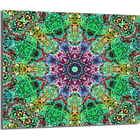 Glasschutzplatte für den Herd 60x52 Muster (1/5)