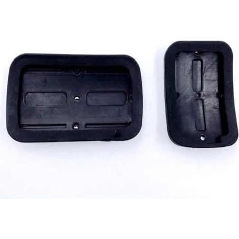 Couvre Pedale Alu - Pour Accélérateur Et Frein - Compatible Peugeot 308 II 208 II 3008 II 5008 II Citroen C5 Aircross - Kit De 2 Pièces (1/4)