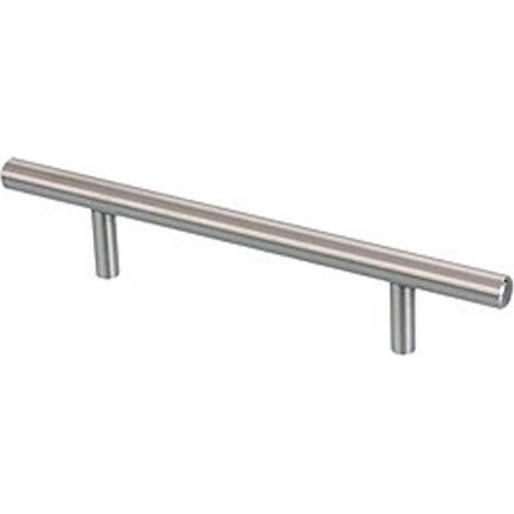 Poignée barre L.256 x Ø12 x 192 mm Inox brossé - DM003.IN.12.192.5 - Poignée barre L.256 x Ø12 x 192 mm Inox brossé - DM003.IN.12.192.5 (1/2)