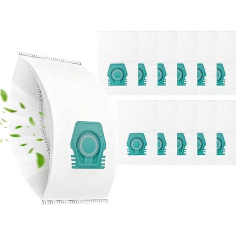 Lot de 12 sacs de rechange pour aspirateur Miele TU Guard L1/Guard S1/Guard M1 Accessoires pour aspirateur Sacs à poussière (1/5)