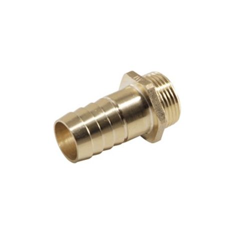 GIUNZIONE TUBO OTTONE FILETTATO 14mm - 1/2''