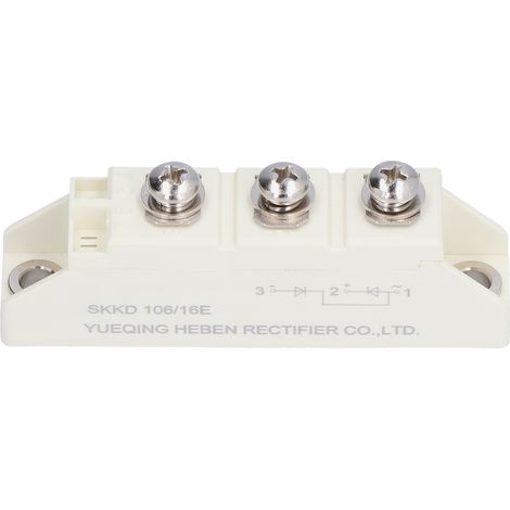 Pont Redresseur Triphasé SKKD 106/16E 1600V Module de Puissance pour Contrôle de Circuit Redresseur Haute Tension (1/5)