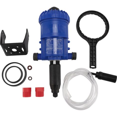 Düngemittel-Injektionspumpe, Kunststoff-Flüssigkeitsmischung, wasserbetriebene automatische Dosierung, für die Bewässerung von Nutztieren und Gärten (1/5)