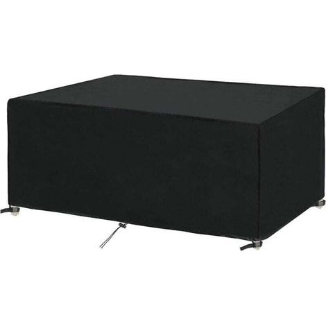 Housse salon de jardin 180x100x75 cm – Imperméable en tissu Oxford – Anti-UV. antigel. coupe-vent – Compatible avec tous types de mobilier (1/5)