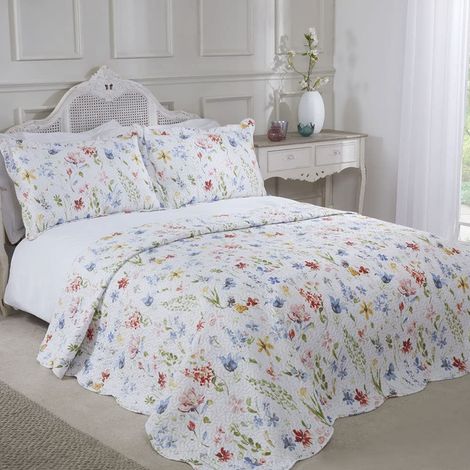 Emma Barclay Spring - Set copriletto Trapuntato Patchwork - Matrimoniale (1/4)
