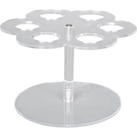 Crème glacée cone support 6 hole transparent acrylique crème glacée displaying support cupcake sugar support (1/5)