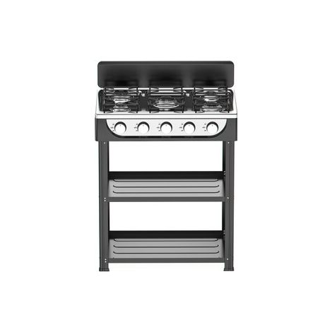 CUCINA 5 FUOCHI 2 M. BOMBOLA 65X49XH.92 CM NERO