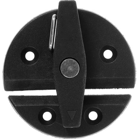 Loquet de compartiment trappe Healeved en nylon renforcé noir, avec conception conviviale et placard (1/5)