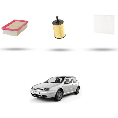Kit tagliando 3 filtri compatibile con Vw Golf IV (1j1 1j5) 2.8 V6 150kw Dal 1999 al 2006 (1/5)