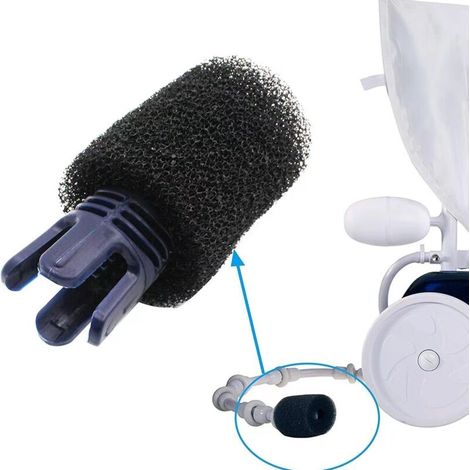 Tuyau de filtre arrière pour robot nettoyeur de piscine Polaris 9-100-3105, éponge noire (1/5)