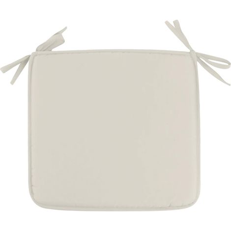 Générique Galette De Chaise Beige 40X40cm Coussin De Jardin Carré Housse Chaise RembourréE pour Terrasse, Bistrot Et Salon ExtéRieur ImperméAble Et Confortable Durable Et Respirant (1/5)