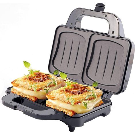 Adler Europe Elegante Piastra per Panini Nera (1/3)