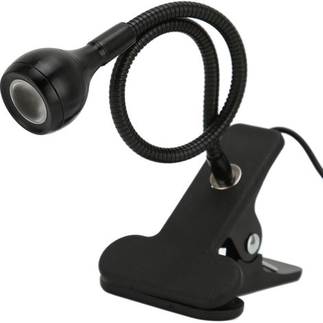 Lampe flexible LED à col de cygne USB 1W DC3‑5V 360° en alliage d'aluminium, prête à l'emploi, pour la lecture et la réparation (1/5)