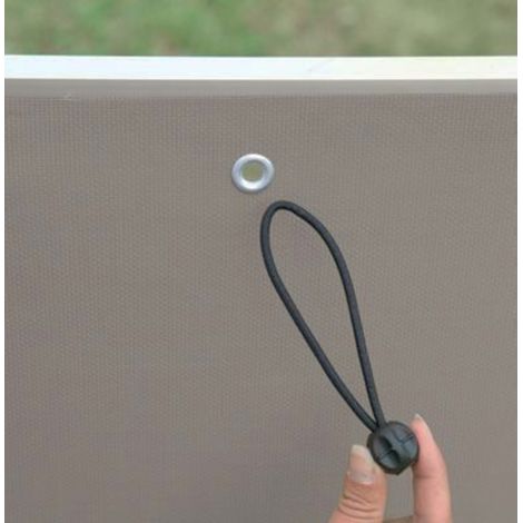 Lot de 20 liens Snugger - attache pour brise vue à oeillets (1/5)