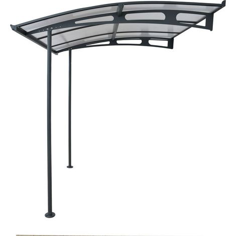 Canopia Vega Pensilina Da Esterno 200X200X252 cm Trasparente (1/5)