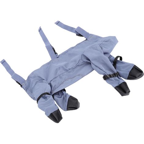 Bottes pour chien, leggings imperméables et réglables, pantalon pour chien avec protections pour les pattes, idéal pour les activités de plein air. (1/5)