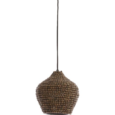 Light & Living - suspension - Kalenga - marron - métal - E27 - (1/4)