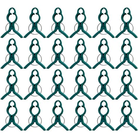 Lot de 50 Clips de Jardin pour Cravates Plantes de tomates tiges de vin Clips pour tiges Cravates Pinces Fixation Anneau Plastique (1/5)