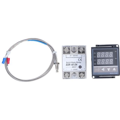 Eosnow Temperaturregler PID Festkörperrelais Temperatur -Thermoelement Digital Thermostat