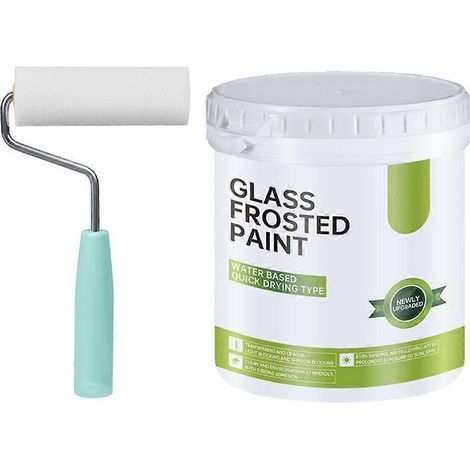 Peinture effet verre dépoli pour fenêtres - Peinture intimité. imperméable et résistante aux UV