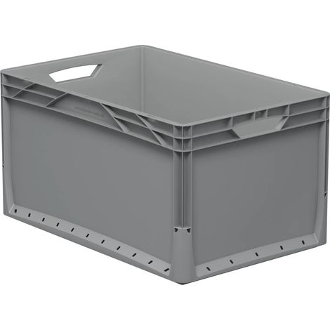 Eurobox 60x40x32cm grigio 62l