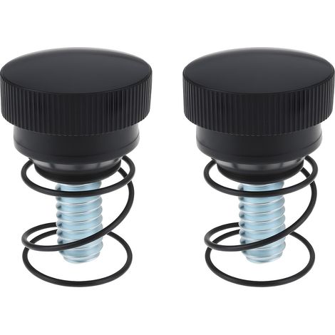 Lot de 2 boulons de clôture pour scies circulaires avec ressort N287119+058287-00 compatibles avec DCS570 DCS572 DCS575 DCS576 (1/5)