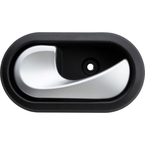 Poignée de porte intérieure gauche côté conducteur avant ou arrière pour Dokker Logan Duster Sandero 826730336R 8200733848 (argent mat) (1/4)