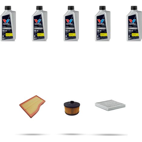 Kit tagliando 3 FILTRI e 5L OLIO compatibile con Mercedes Classe A (w177) 180 100kw Dal 2018 (1/5)