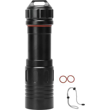 Lampe torche de plongée étanche L2 2000LM, portable, torche électrique en alliage d'aluminium submersible (1/5)
